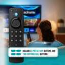 Voice Remote Replacement Control Compatible with All FireSeries, for Stick 4K Max/4K (1st/2nd Gen) & All Fire-TCL TVs Cube, TVs Stick (2nd/3rd Gen)/Lite/QLED, and Insignia Pioneer HD Omni Series