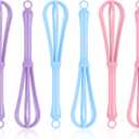 6pcs Hair Color Whisk,Hair Dye Whisk, Whisks for Hairs Color, Used in Hairs Salons, Barber Shops,Dye Cream Whisks, Used for Mixing, Beating, Stirring, 3 Colors