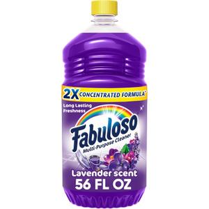 Fabuloso Multi-Purpose Cleaner & Floor Cleaner, 2X Concentrated, Lavender Scent, 56 fluid ounces (56 Fl Oz (Pack of 1)