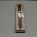 ANNLARY Hair Straightener 1 Inch Flat Iron and Curler 2 in 1, 15s Fast Heating, Professional Titanium Ceramic Ionic Dual Voltage Straighteners for All Hair Types (Black)