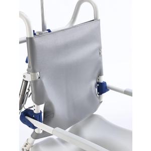 Invacare 1470081 Aquatec Ocean Ergo Shower Wheelchair withChest Safety Belt