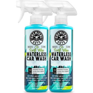 Chemical Guys Swift Wipe Waterless Car Wash, Safe for Cars, Trucks, Motorcycles, RVs & More, 16 fl oz (2-Pack)