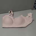 KÜB KUB Nursing Bra Seamless Support Maternity Bra for Breastfeeding, Jelly Strip Comfort Pregnancy Bra Pink, Medium