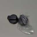 W10339442 Whirlpool Stove Knobs Cooktop Surface Burner Control Knobs Black Compatible with Whirlpool Gas Range/Stove/Oven - Repalces: W10339442, WPW10339442VP, 2311008, AP6019877 (Pack 2)