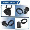WFLNHB Power Tilt and Trim Motor Replacement for Yamaha Outboard 1994 40hp, 1992-1995 50hp, 1997 60hp 6H1-43880-02-00