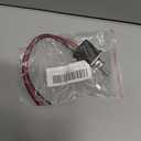 1Pcs Rocker Toggle Switch 12V 20A Heavy Duty Racing Car Auto SPST On/Off Toggle Switch Red LED Illuminated 6 Pin with Yellow Waterproof Safety Cover Third Gear Green/red/Green