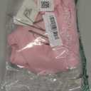 GRACE KARIN Girls Long Sleeve Sweater Cardigan Kids Cropped Cable Knit Button Front Sweaters (5-6 Years, Light Pink)