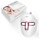 Red Light Therapy for Face, Led Face Mask Light Therapy, Anti-Aging Infrared Therapy for Wrinkles, Fine Lines, 7-1 Colors LED Facial Skin Care Mask, Gold