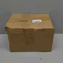 Potchen 6 Set Christmas Glass Cup Gift 16 oz Xmas Drink Cup Bulk with Bamboo Lid Straw Brush Snowman Snowflake Coffee Mug Santa Claus Jar Winter Tumbler favor for Team Staff Employee Appreciation