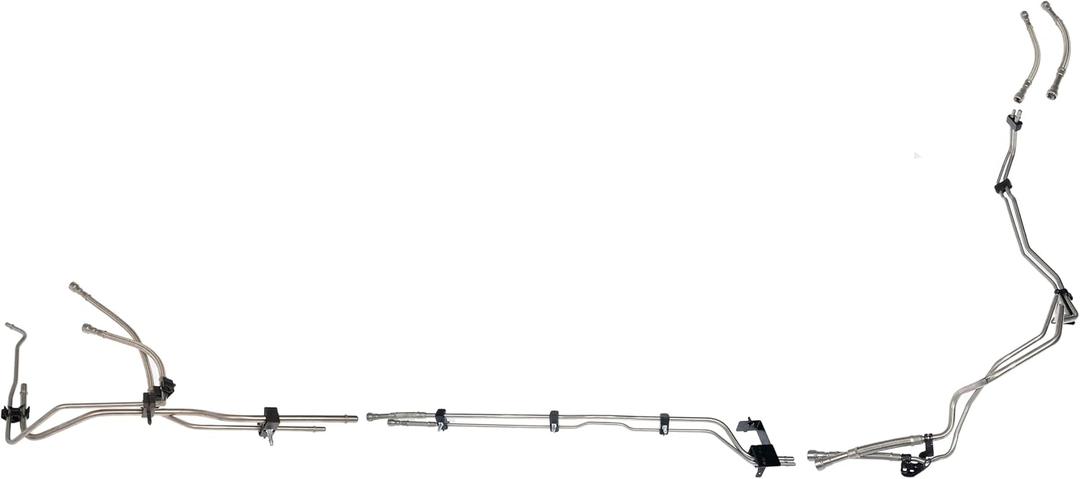 Dorman 919-874 Front Stainless Steel Fuel Line Kit Compatible with Select Chevrolet/GMC Models (OE FIX)