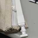 LazBlinds No Tools No Drill Cordless Roman Shades for Windows, Blackout Thermal Insulated UV Blocking Window Blinds, Room Darkening Fabric Blinds for Indoor Windows, 26'' W x 64'' H, Beige