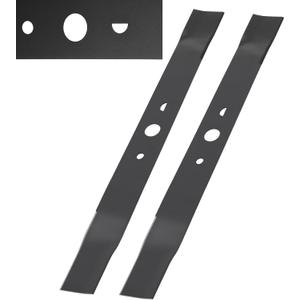 20 Inch Lawn Mower Replacement Blade Compatible with Ryobi 40V Brushless RY40180, RY40190, RY401110 Model Mowers, Replaces AC04020, HalfMoon + Round Center Hole