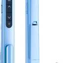 QUI Presentation Clicker for PowerPoint, RF 2.4GHz USB Wireless Presenter Remote with Volume Control, PowerPoint Clicker Slide Advancer for Mac, Windows, Laptop, Keynote (Blue)