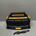 20V Max Battery Rapid Meanwhile Fast Charger 6-Ports,Charger Station for Dewalt 20V/60v Max Battery,Simultaneous Charging of 6 Port Each 3A,Compatible with Dewalt 12V/20V 60V Multi Battery Tools