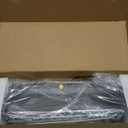 LINKITOM LED Strobe Flashing Light Bar -Double Side 30 LED High Intensity Emergency Hazard Warning Lighting Bar/Beacon/with Magnetic for Vehicle Trucks Roof Safety (Amber&White)