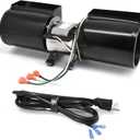 GFK-160 Blower Fan Replacement for Heat N Glo, Hearth & Home, Superior, Quadra-Fire, Heatilator, Majestic Fireplace Fan Blower Motor GFK-160A, GFK-160B