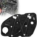 SecosAutoparts Front Left Side Power Window Regulator Compatible with Kia Optima 2016-2021 Replace# 82471D4000 82471-D4020 Front Driver Side Window Regulator