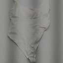 Women's Sleeveless Slimming Going Out Tank Tops Bodysuits, White, 3/4 XL