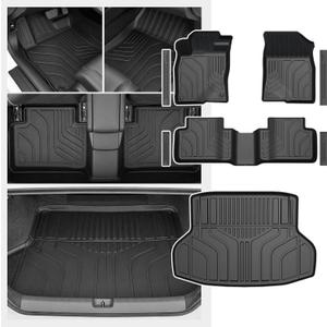 Floor Mats for Honda Civic Sedan 2016-2021, with Cargo Mat