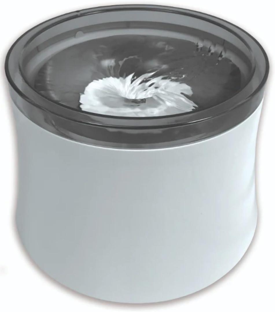 Pioneer Pet Vortex Pet Drinking Fountain White, 128 Fluid Ounce Capacity (3046)