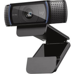 Logitech C920x HD Pro PC Webcam, Full HD 1080p/30fps Video, Clear Audio, HD Light Correction, Works with Microsoft Teams, Google Meet, Zoom, Nintendo Switch 2s new GameChat Mode, Mac/Tablet- Black