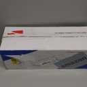 JZEKVN Modern LED Small Bathroom Lights Fixtures 3-Light,Metal Black Acrylic Wall Lighting,Vanity Lights for Bathroom Over Mirror 6000K 16in