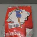 Morph Air Hostess Costume for Women Blue - Retro Stewardess Outfit Womens - Flight Attendant Costume for Women (X-Large)
