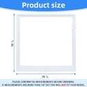 UPGRADED 240350903 Refrigerator Replacement Shelves Crisper Pan Cover Compatible with Frigidaire Bottom Shelf Frame Replacement Without Glass AP4428230 240350901