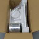 12" Ultra Quiet Bathroom Exhaust Fan with 6500K LED Light, 1.0 Sone 120 CFM, 10x10 Mount, 1500 LM Ceiling Ventilation Fan, Energy Efficient (6500K LED-W)