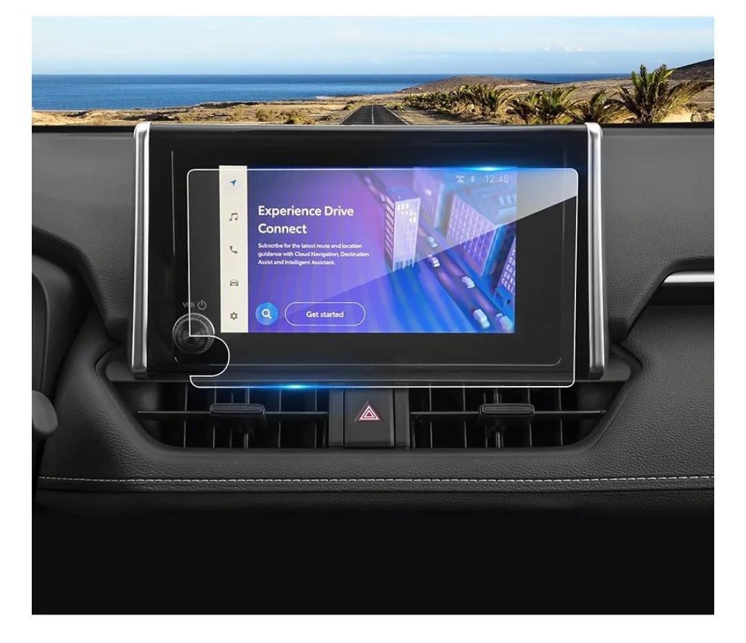 2023 2024 2025 RAV4/RAV4 Hybrid Screen Protector for Toyota RAV4 (LE/XLE/Adventure/XLE Premium/SE/Woodland Edition) 8-inch Touch Screen, 9H Tempered Glass 2025 2024 RAV4 Hybrid Accessories 8"