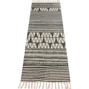 Nuveti Cotton Yoga Mat - Absorbent, Grippy Tight Weave, Ashtanga & Hot Yoga Rug, Helps with Slippery Hands & Feet (BanMa)