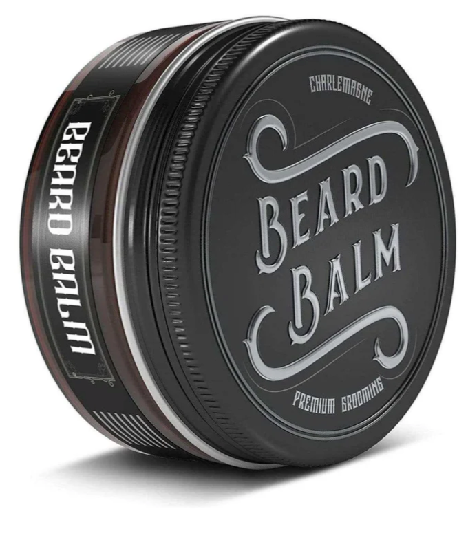 Beard Balm - Developed by Barbers, Made in Germany - Beard Wax for Men Beard Cream - 50ml Natural Beard Balm for Men - Beard Butter/Beard Softener for