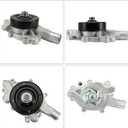 AULINK AW7160 Water Pump For Dodge B150 B250 B2500 B1500 Ram1500 2500 3500,For Jeep Grand Cherokee Wagoneer 3.9L 5.2L 5.9L 4851178AA 53020135