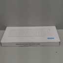 Wireless Keyboard and Mouse Combo, Full-Sized Wireless Keyboard and Adjustable DPI Mouse, 2.4GHz USB Receiver, Keyboard and Mouse for PC, Windows, Desktop, Laptop (Mint Green and White)