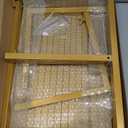 Asee'm 6.6FTx6.6FT Gold Wedding Arch Backdrop Stand Square Metal Rectangular Arch Frame for Ceremony Party Birthday Bridal Baby Shower Anniversary Arbor Balloon Decoration