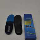 Plantar Fasciitis Insoles for Men Women - Orthotics Inserts, Shoe Insoles Arch Support Flat Feet Inserts Work Boot Insoles for Standing All Day (Mens 8-8 1/2 | Womens 10-10 1/2) (Blue)