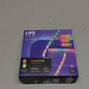 LIFX Smart WiFi Light Strip 6.6ft (Polychrome Multicolor, 8 Addressable Zones) Cuttable & Extendable Up to 32.8ft, Works with Alexa, Google Home & Siri, LED Strip Kit with Controller & Power Supply