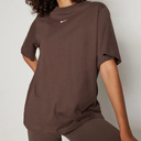 Nike NSW Essentials Boxy Womens Short Sleeve Shirt (Brown)
Size XXL