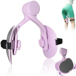 Kegel Exerciser, Pelvic Floor Exercise Device - Adjustable Angle Thigh Trainer with Thickened Silicone Pads & Security Strap, Inner Thigh Exerciser for Women, Home/Office