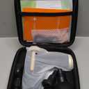 cotsoco Massage Gun Deep Tissue, Muscle Massage Gun with 9 Attachment Heads 20 Speeds & Silent Brushless Motor for Pain Relief, Handheld Percussion Back Massager Gun for Athletes (Black)