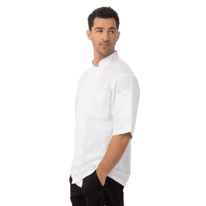 Chef Works Men's Montreal Cool Vent Chef Coat, L