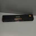 QOGRISUN 2-Pack Solid Brass Cabinet Pulls Hexagon Drawer Handles,7-9/16-Inch Hole Center, Suitable for Kitchen Bathroom Dresser Cupboard Hardware, 10-Inch Total Length, Brushed Finish