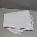 Fuxury Large Poly Mailers 24x24 Inch 50 Pack, Big Shipping Bags for Packaing Clothes,XL Heavy Duty Self Seal Mailing Envelopes,Waterproof Return Postal Polymailer For Business,White