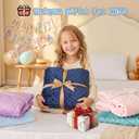 yescool Weighted Blanket Kids 5 Pounds, Minky Kids Blanket Gifts for Boys Girls, Small Weighted Throw Blankets Washable Heavy Blankets, Winter Weighted Comforter for 5 6 7 8 9 Year Old, 36 * 48in