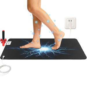 Grounding Mat, Promotes Blood Circulation, Relieves Inflammation and Pain, Reduces Stress. Suitable for Various Locations Including Homes and Offices. (10"x27")