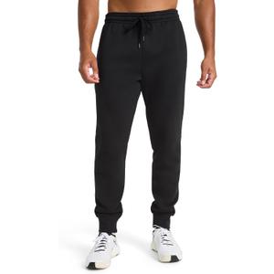 Reebok Men's Motion Core Fleece Motion Jogger, Standard Fit, 30” Inseam, Midweight Cotton-Poly Fleece Blend Fabric (L)