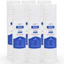 Whole House 2.5"x10" 5 Micron Grooved Sediment Well Water Filter Cartridge Replacement for AP110, WHKF-GD05, AO-WH-PREV-R2, 4WH-STDGR-F02, SGC-25-1005, CFS110, FPMBG-5-975 & 10" RO Unit (Pack of 6)