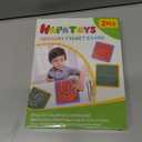 Sensory Activity Board for Kids & Adults:Double-Sided Stress Relif Sensory Board Toys with 40 Strings & Storage Bag | Quiet Fidget Board for ADHD & Autism Boys Girls Ages 3 4 5 6 7 8 9 102PCS