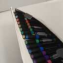 TBC The Best Crafts 24 Colors Dual Tip Acrylic Paint Markers,Waterproof, Non-Toxic, odorless, Suitable for Paper, Pottery, Stones, Backpacks, Glass (24 Colors)