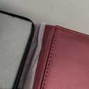 Defencase Compatible with iPhone 13 Pro Case Wallet with RFID Blocking Card Holder for Women Men, Soft PU Leather Magnetic Snap Flip Zipper Strap Wallet Phone Case Fit for iPhone 13 Pro 6.1", Wine Red
